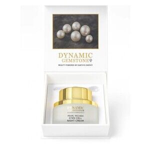 Dynamic Gemstone Pearl-Infused Stem Cell Night Cream  Sealed and In Box 1.7 Oz